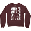winner winner chicken dinner 3 Crewneck Sweatshirt
