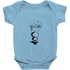 sad, rain heard Baby Onesie