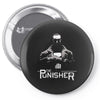 black and white Pin-back button