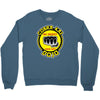 strike first, strike hard, no mercy Crewneck Sweatshirt