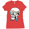 skull holiday Ladies Fitted T-Shirt
