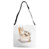 the dude abides Adjustable Strap Totes