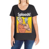 sploosh Ladies Curvy T-Shirt