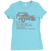 aliens nuke from orbit Ladies Fitted T-Shirt