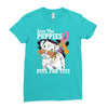 save the puppies Ladies Fitted T-Shirt