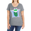 pickle o Ladies Curvy T-Shirt
