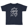dear santa i really did try Toddler T-shirt