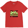 life's a game soccer V-Neck Tee
