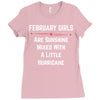 February Girls Ladies Fitted T-Shirt