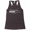 sarcasm loading Racerback Tank