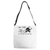 piper go to jail Adjustable Strap Totes