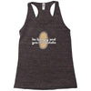 im hungry and youre a potato Racerback Tank