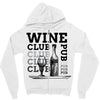 Wine Club Zipper Hoodie