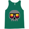 sunset skull Tank Top