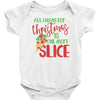 pizza christmas humor Baby Bodysuit