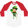 DABBİNG LEPRECHAUN 3/4 Sleeve Shirt