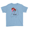 girl power survivor breast cancer Youth Tee