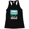 i want to read Racerback Tank