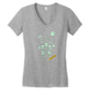 light off Women's V-Neck T-Shirt