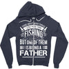 Fishing Father Zipper Hoodie