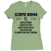 Scorpio Woman Ladies Fitted T-Shirt