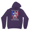 stand for the flag kneel for the cross Unisex Hoodie
