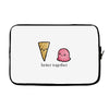 better together Laptop sleeve