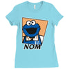 nom Ladies Fitted T-Shirt