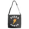 Pizza Power Adjustable Strap Totes