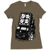 rocket cats Ladies Fitted T-Shirt