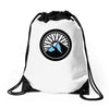 mountain bike Drawstring Bags