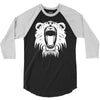 lion head roaring 3/4 Sleeve Shirt