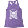 window cleaner Racerback Tank