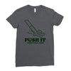 push it (push it real good) Ladies Fitted T-Shirt