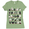 alphabeasts Ladies Fitted T-Shirt