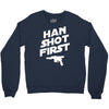 han shot first Crewneck Sweatshirt