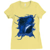 pocketless universe Ladies Fitted T-Shirt