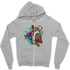 peacock Zipper Hoodie