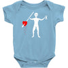 pirate old roger Baby Onesie