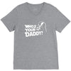 darth vader who's your daddy funny V-Neck Tee