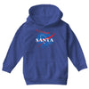 santa nasa parody Youth Hoodie