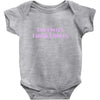 i speak gilmore rectangle Baby Bodysuit