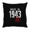 Made In 1943 All Original Parts Throw Pillow