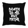 death to all Throw Pillow