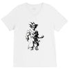 saiyan sun V-Neck Tee