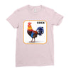 cock Ladies Fitted T-Shirt