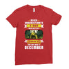 Never Underestimate A Man Who Watches Breaking Bad And Was Born in Ladies Fitted T-Shirt