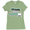 mum loading Ladies Fitted T-Shirt