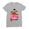 paw patrol birthday girl grandpa Ladies Fitted T-Shirt