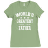 worlds greatest farter funny fathers day Ladies Fitted T-Shirt